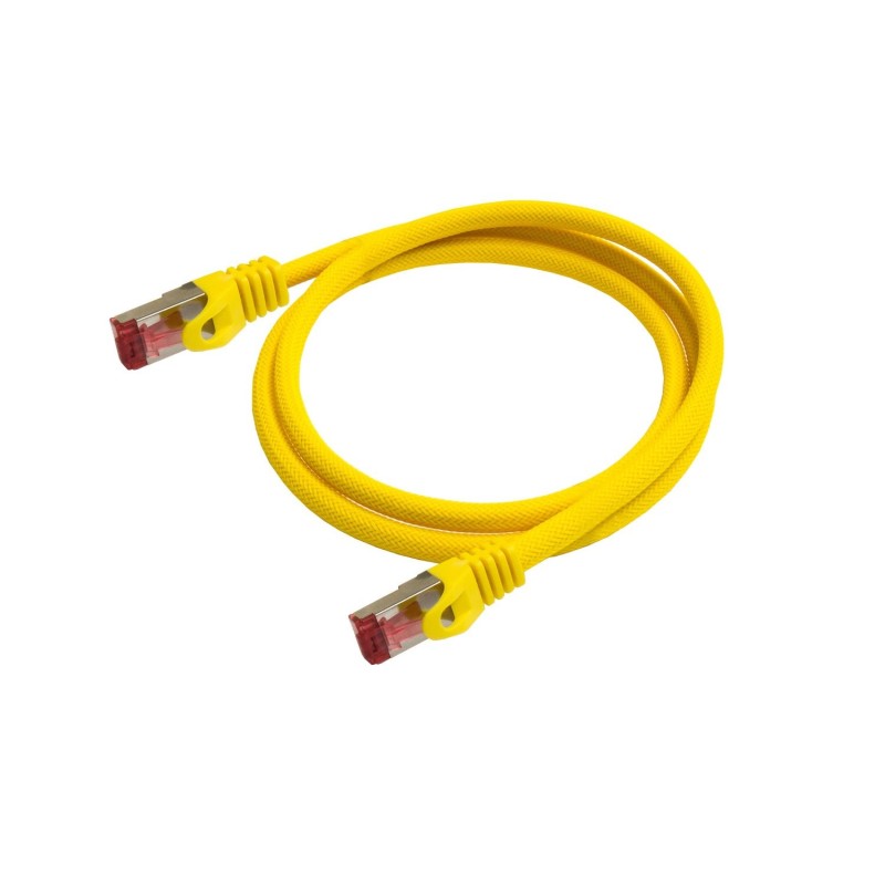 Python RNS Patchkabel Cat.6 S/FTP PiMF PVC 250MHz OFC 0,5m gelb